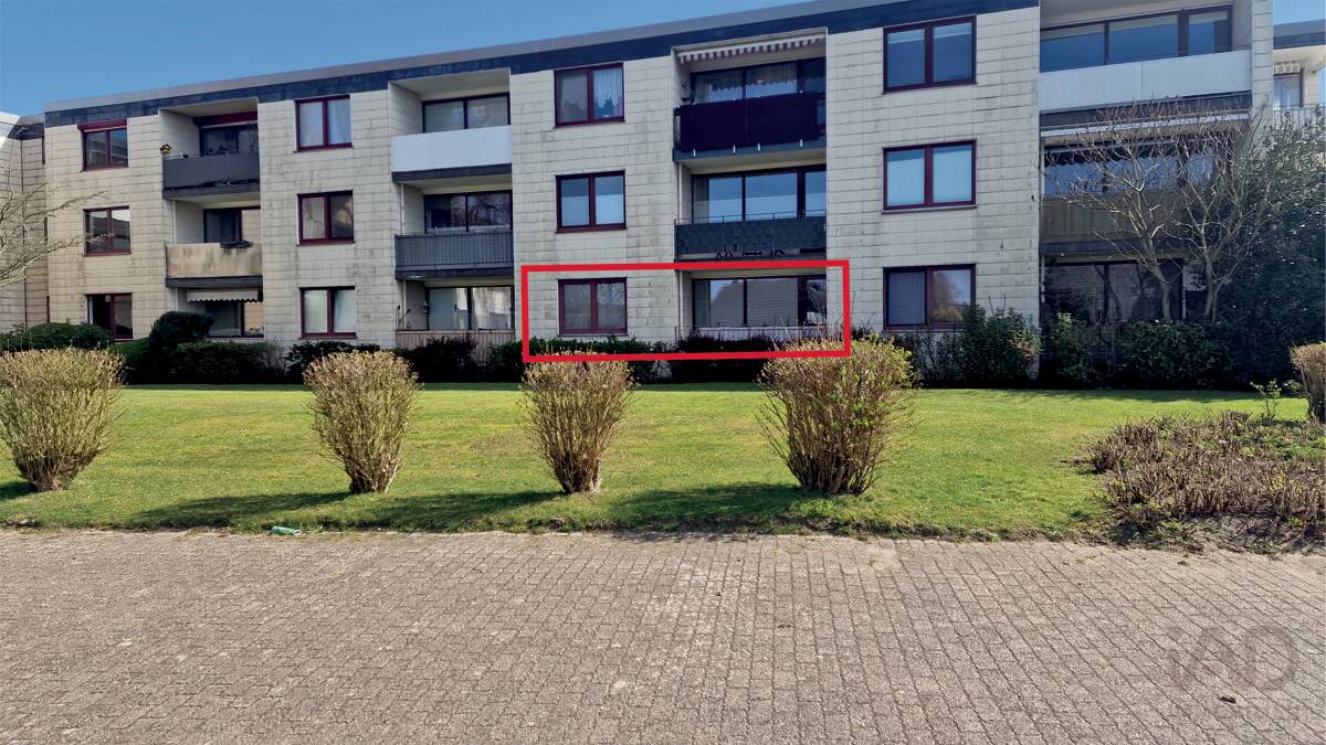 Ebenerdige Wohnung in guter Lage zum kleinen Preis, 25813 Husum