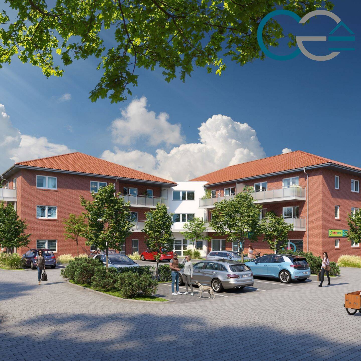 Neubau 2026! Moderne 2-Zimmer-Wohnung mit Balkon und attraktivem Serviceangebot!, 31638 Stöckse