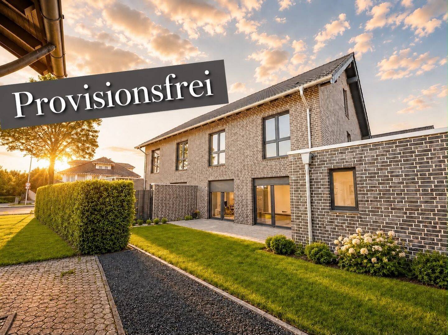 Moderne KfW-55-Eck-Doppelhaushälfte mit kleinem Garten – 184 m² Wohnfläche, 52525 Heinsberg