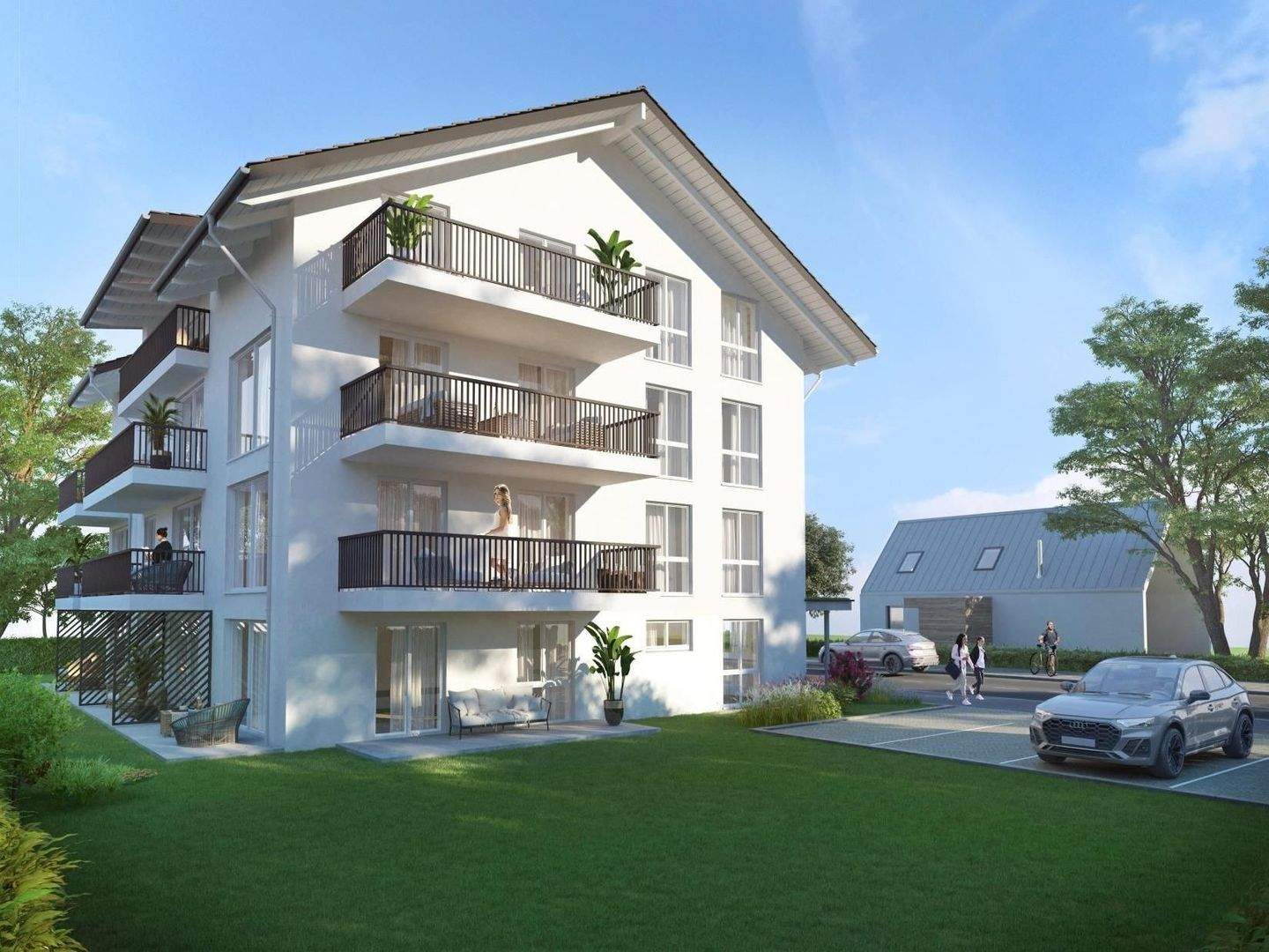 (WHG3)Hochwertiger Neubau (KFW55) im Herzen von Sonthofen – Erstbezug 2026/2027 – provisionsfrei!, 87527 Ofterschwang
