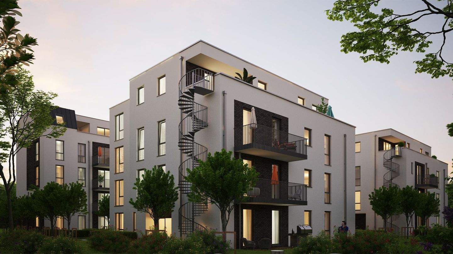 Attraktiver Grundriss – 2-Zimmer-Wohnung mit hoher Vermietbarkeit inkl. QNG