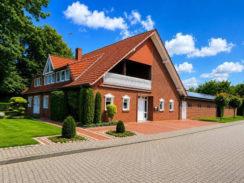 Großes Zweifamilienhaus, sehr gepflegt, zentral gelegen., 49685 Emstek