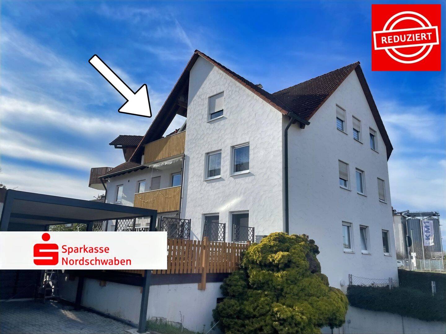 Gepflegte Dachgeschosswohnung mit Potenzial!, 89415 Lauingen (Donau)