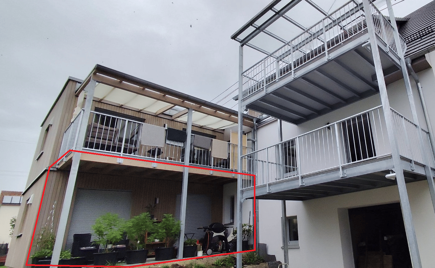 barrierefreie 3 Zim. Erdgeschosswohnung mit großer Sonnenterrasse, 78567 Fridingen an der Donau