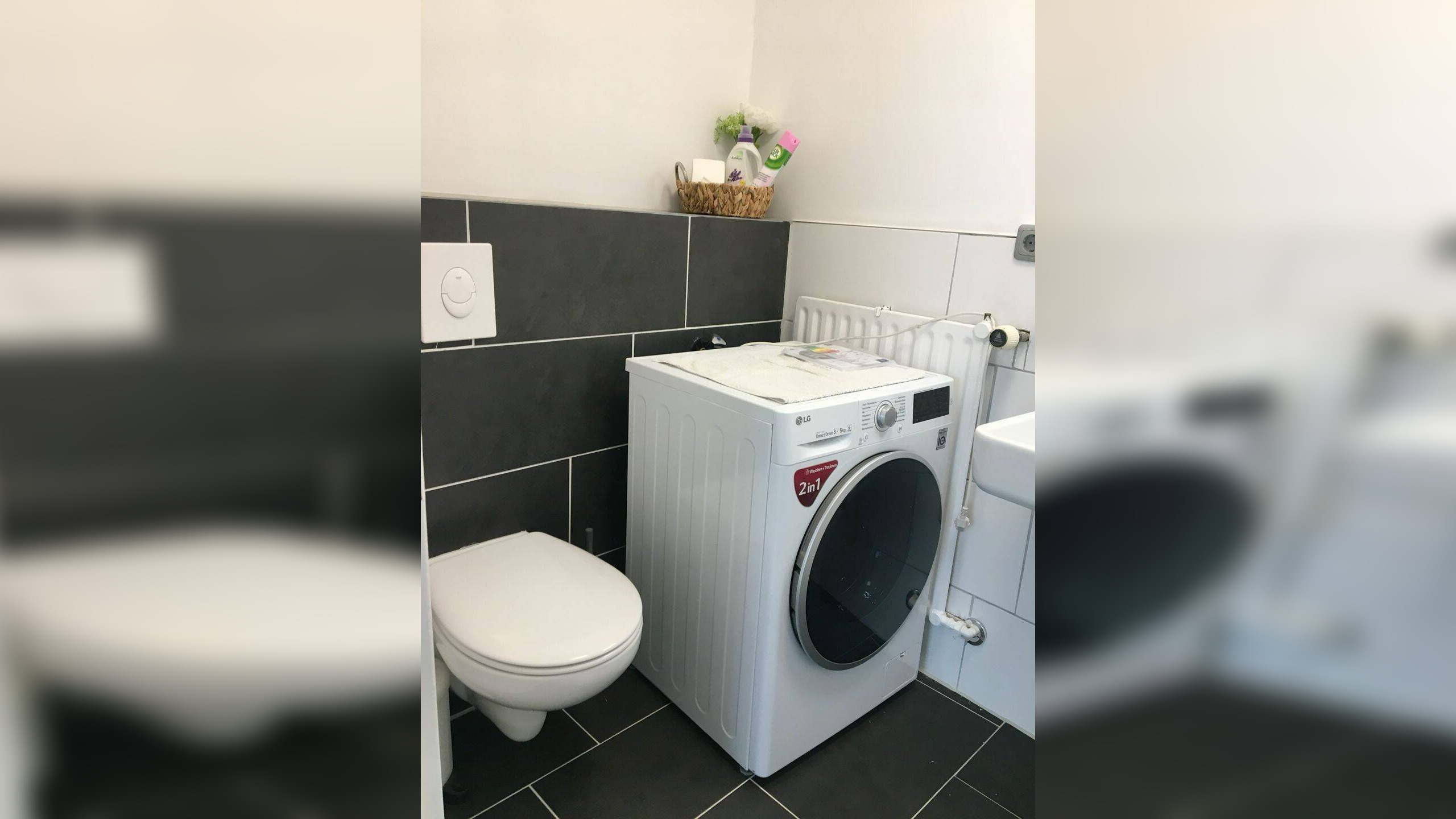 City Center moderne 2 Zimmer Neubauwohnung mit offener Küche Teil möbliert inkl wifi + Fahrstuhl – 28195 Bremen – Vorschaubild 3