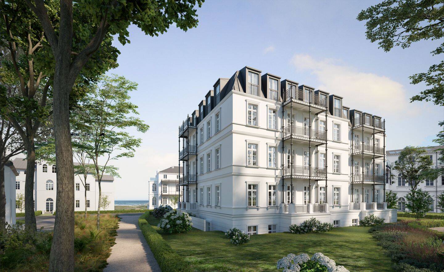 Private Residenzen Heiligendamm – Wohnung in der „Villa Klingler“, nur wenige Meter zum Ostseestrand, 18209 Bad Doberan