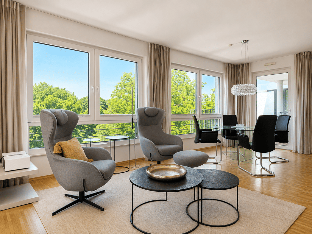 High Class. Wohnen mit Blick auf die Ruhr – vollmöbliert für drei Jahre – 45468 Mülheim an der Ruhr – Vorschaubild 2