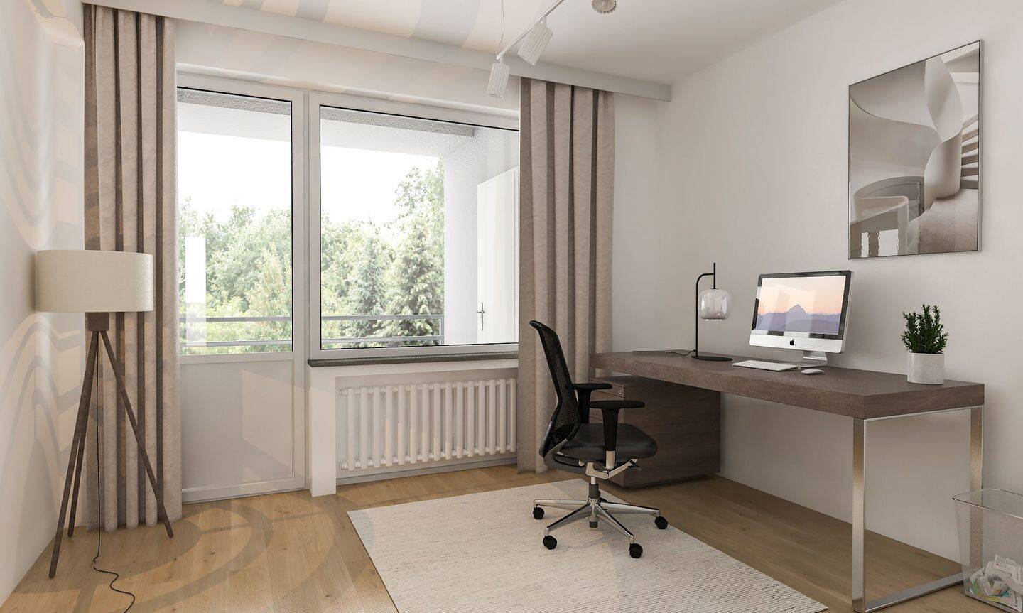 Attraktive 3-Zimmer-Wohnung in Düsseltal – mit Balkon & Loggia – 40239 Düsseldorf – Vorschaubild 9