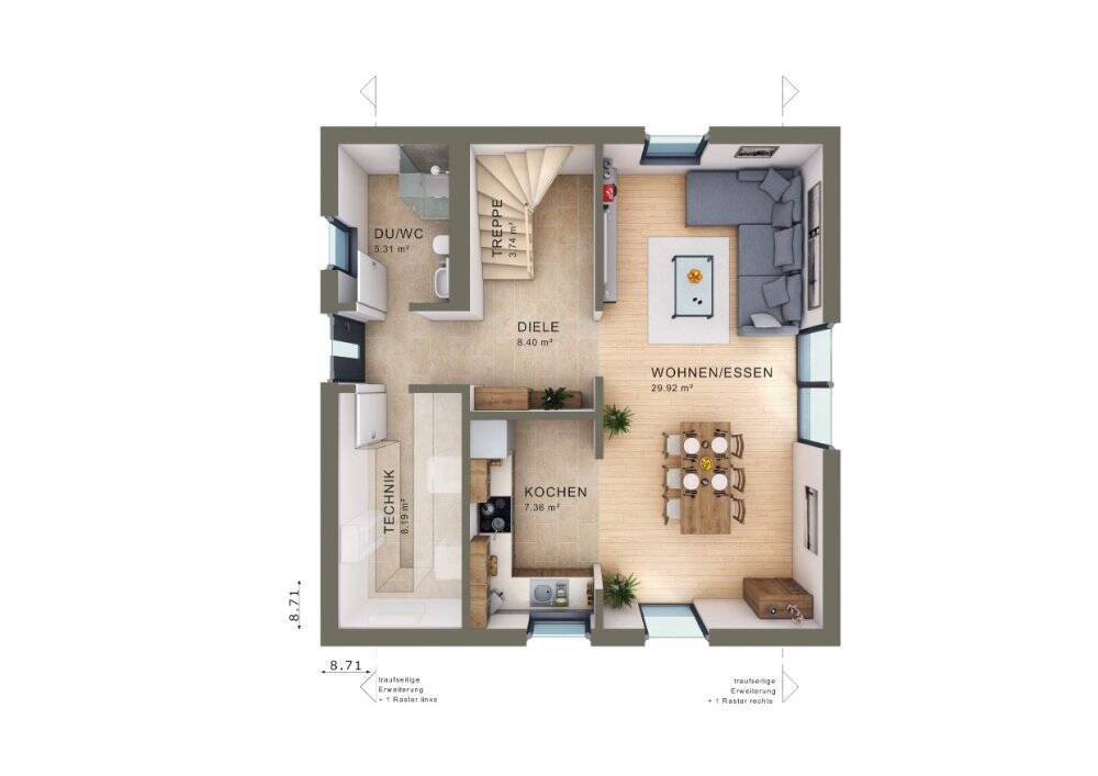 Jetzt ins eigene Zuhause mit Living Haus starten und Grundstück inklusive sichern – 1259 Dresden – Vorschaubild 3