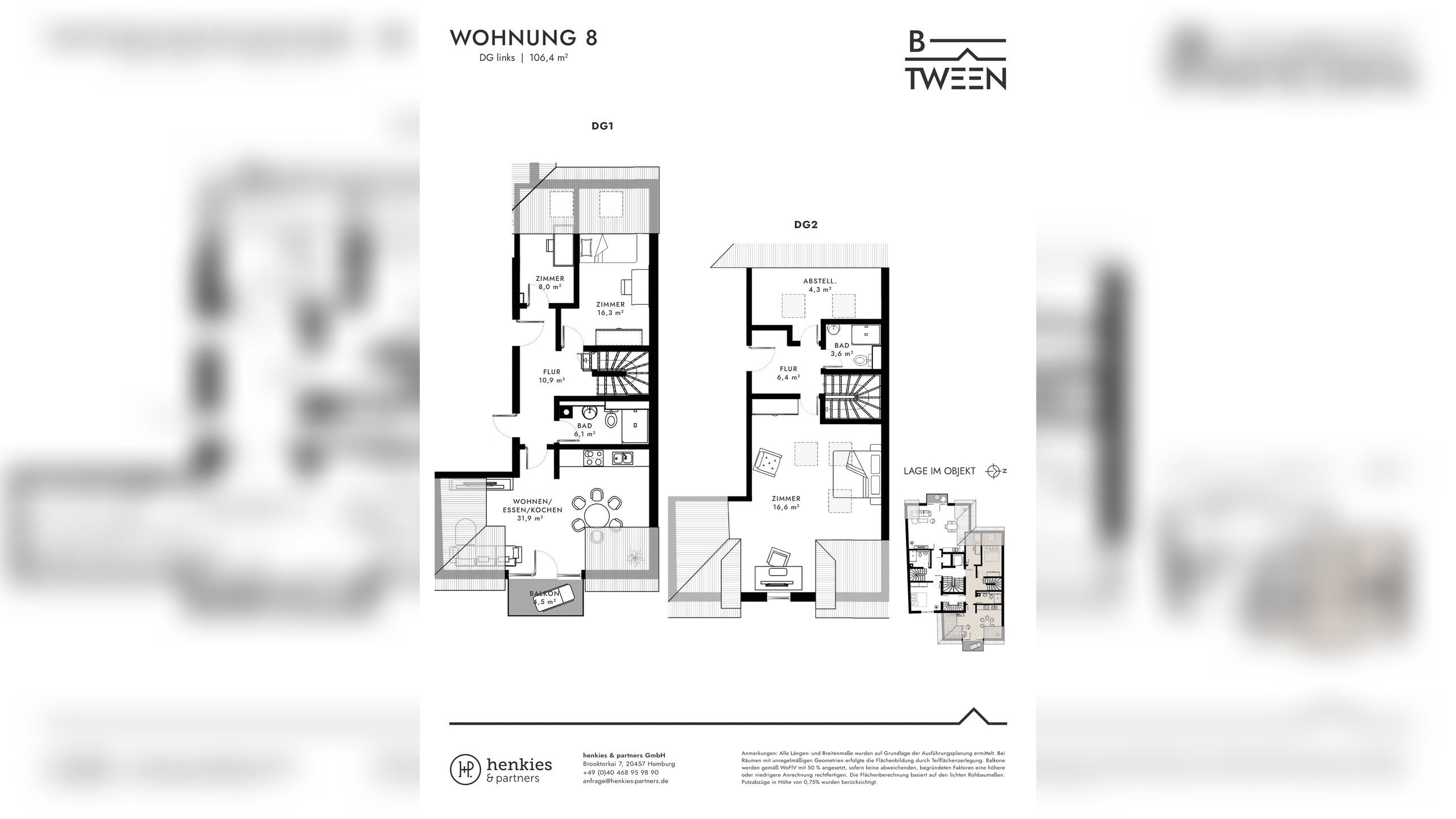 Zwei Ebenen. Ein Wohngefühl. – 22761 Hamburg – Vorschaubild 6
