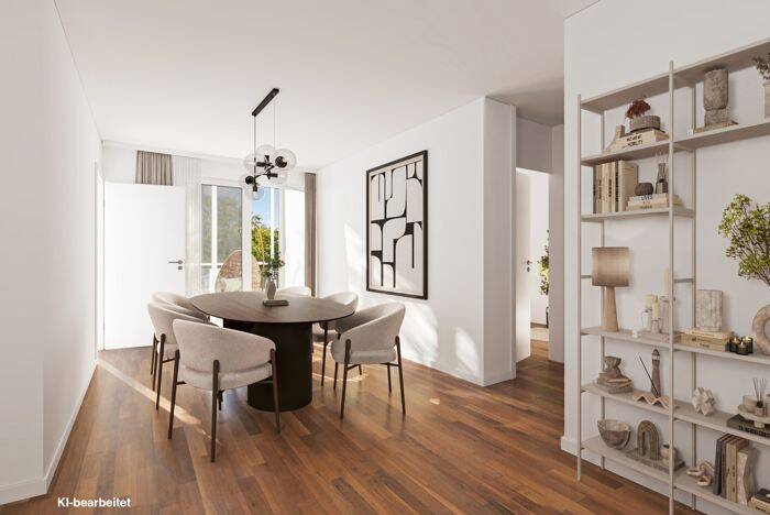 Sehr schöne 3,5-Zimmer Wohnung mit 2 Bädern und 2 Balkonen – 80687 München – Vorschaubild 2