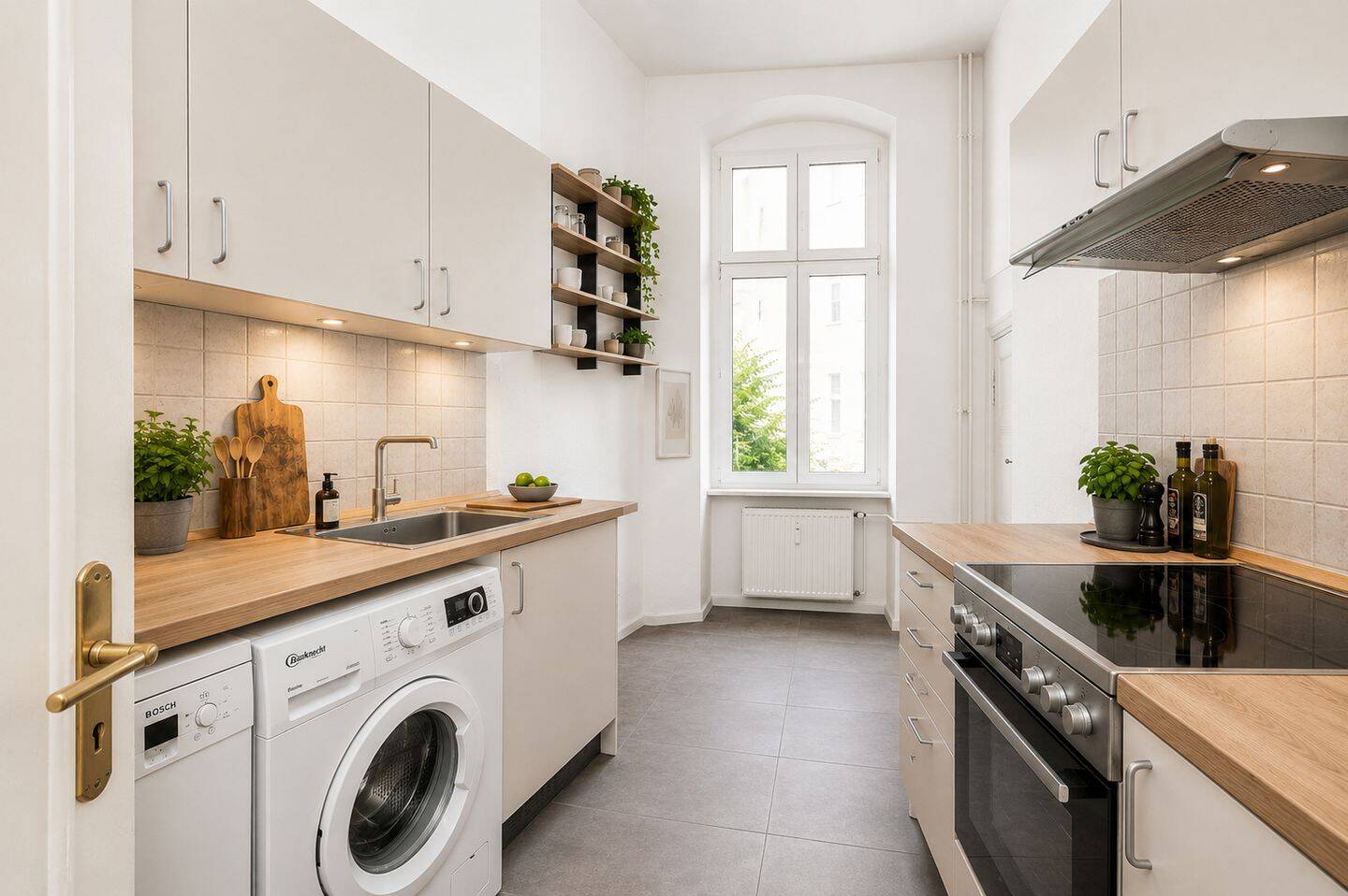 Charmante Altbauwohnung mit idyllischem Hofblick & eigener Terrasse – 10715 Berlin – Vorschaubild 7