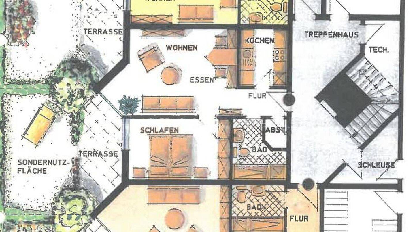 Schicke 2-Zimmer-Wohnung mit Gartennutzung – 32105 Bad Salzuflen – Vorschaubild 9