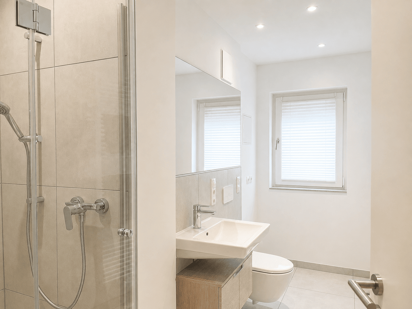 1-Raum-Apartment | Einbauküche | Aufzug | Fußbodenheizung | Energieeffizienzklasse A+ – 4315 Leipzig – Vorschaubild 9