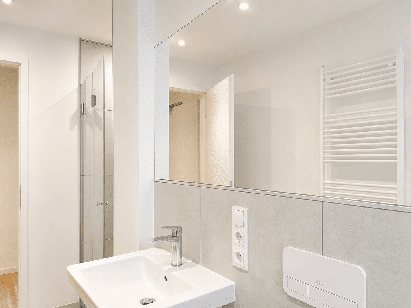 1-Raum-Apartment | Einbauküche | Aufzug | Fußbodenheizung | Energieeffizienzklasse A+ – 4315 Leipzig – Vorschaubild 10