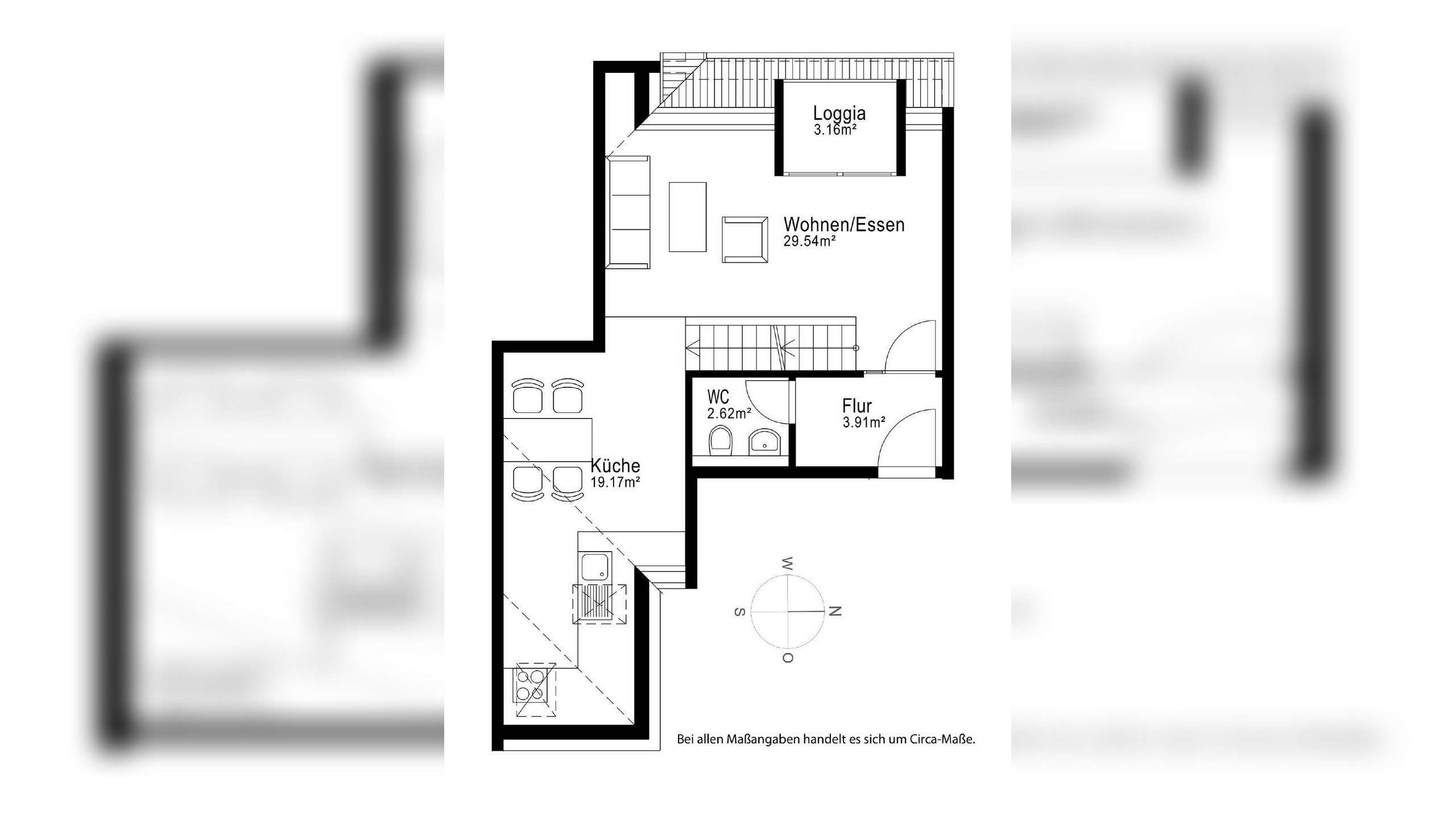 AIGNER – Außergewöhnliche Maisonette mit Galerie, zwei Balkonen und Parkplatz – 80687 München – Vorschaubild 10