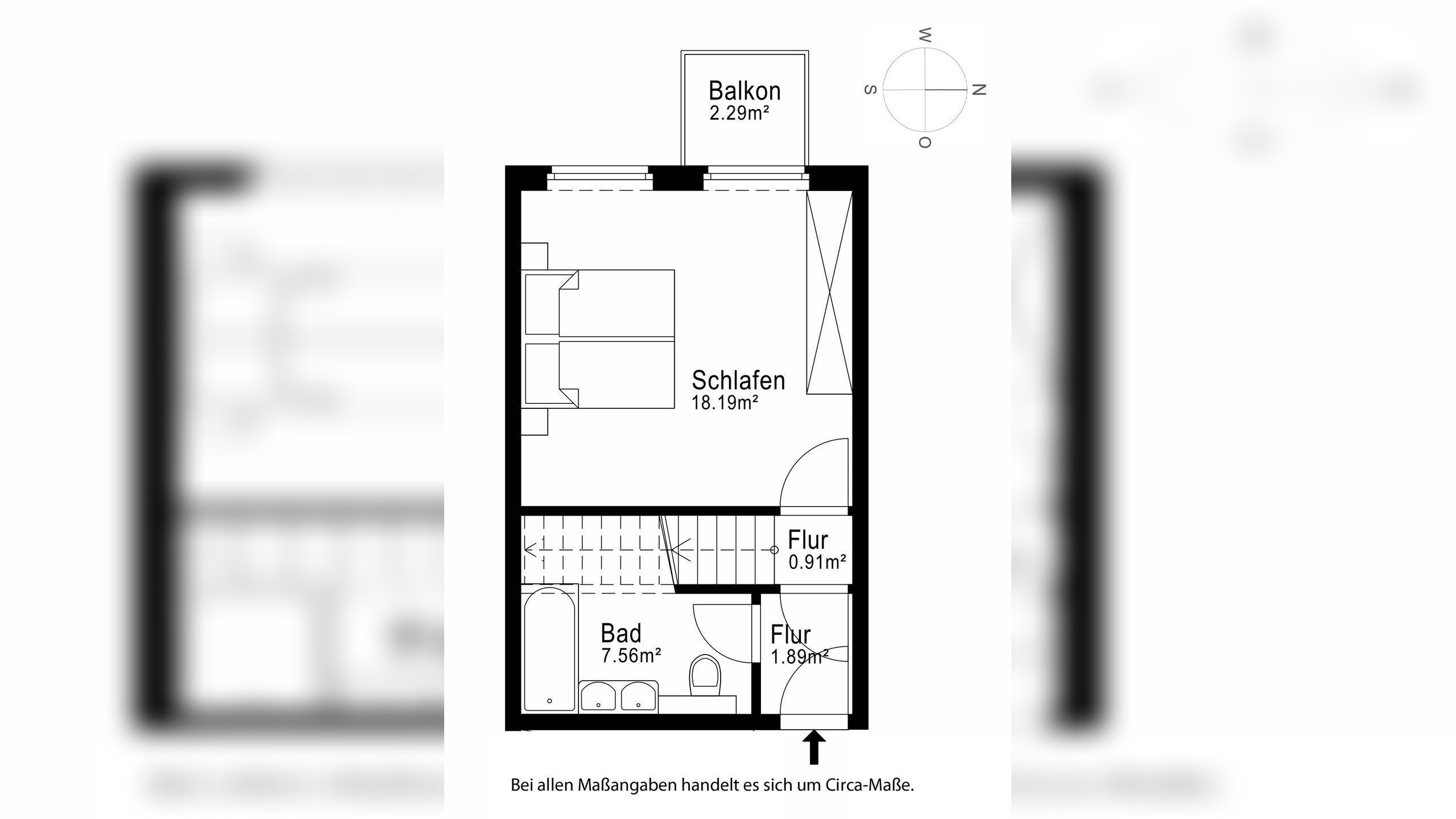 AIGNER – Außergewöhnliche Maisonette mit Galerie, zwei Balkonen und Parkplatz – 80687 München – Vorschaubild 11