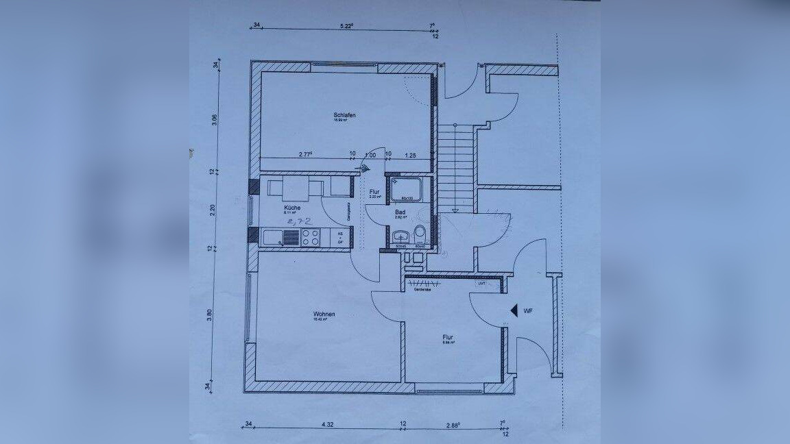 renovierte 2-Zi-EG-Whg. in ruhiger zentraler Lage – 29614 Soltau – Vorschaubild 9