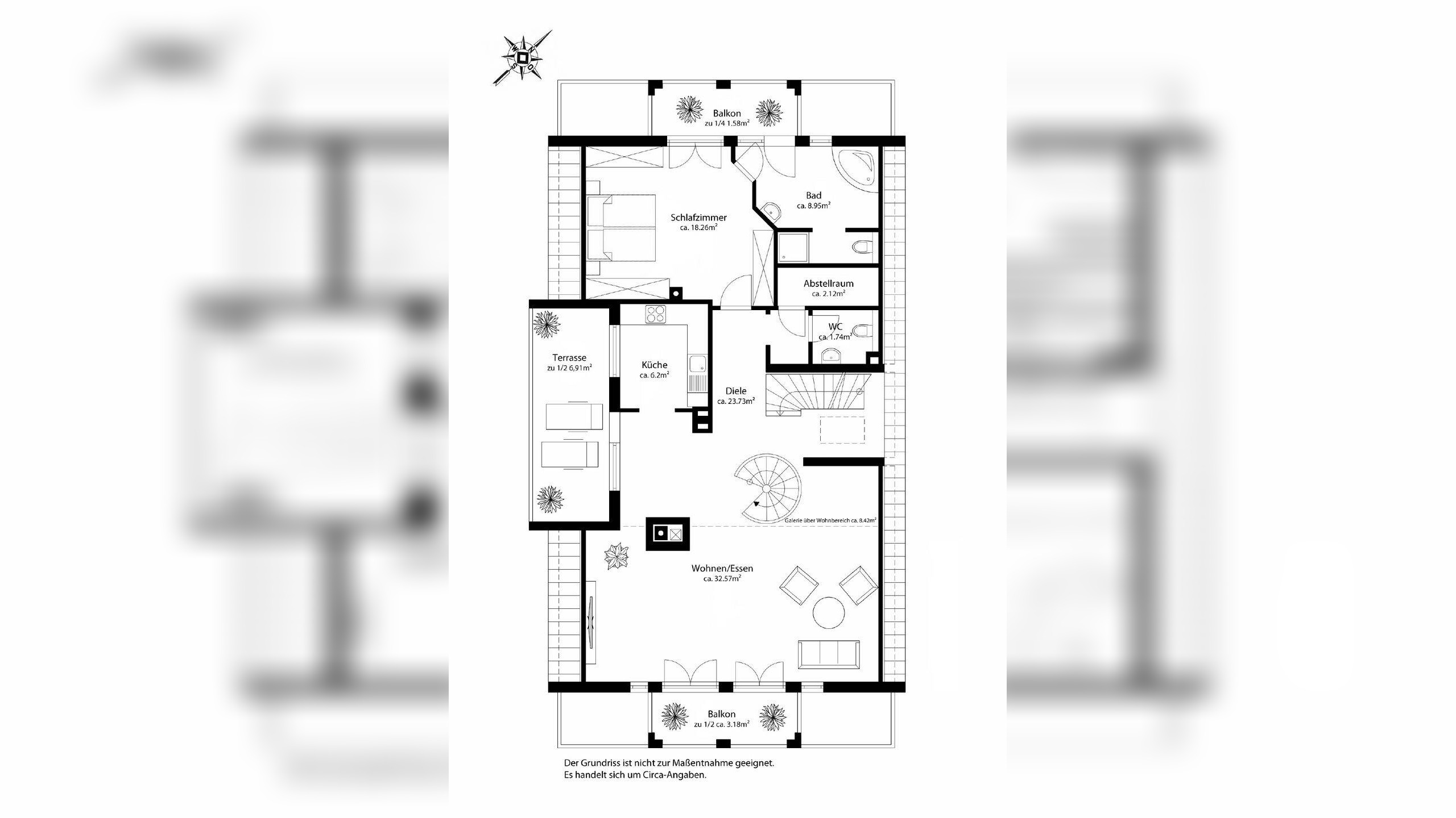 AIGNER – Lichtdurchflutete Dachgeschosswohnung mit separatem Hobbyraum am Pasinger Stadtpark – 81243 München – Vorschaubild 8