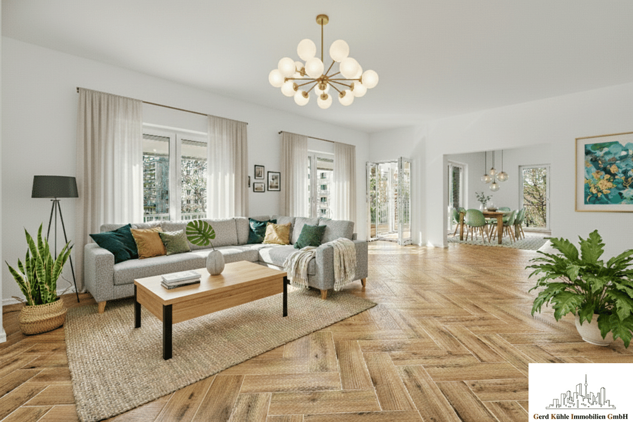 Dachgeschoß zum sofortigen Erstbezug / 4-6 Zimmer möglich / Bad / Gäste WC / Terrasse / sehr hohe Räume – 10243 Berlin – Vorschaubild 2