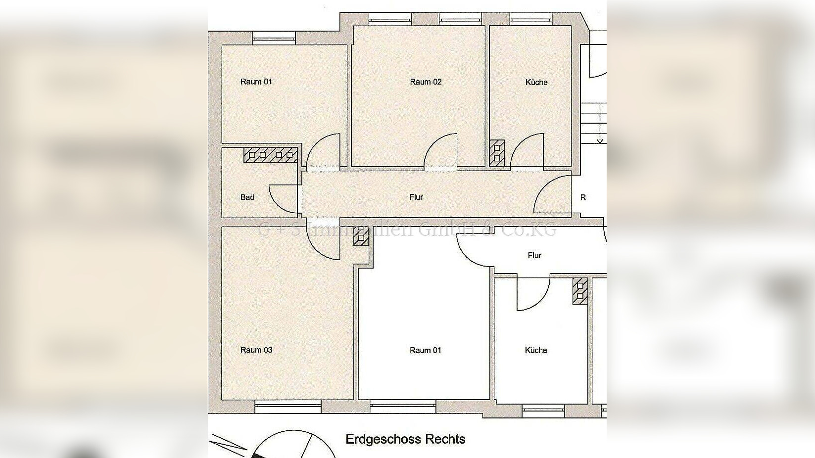 Gemütliche 3-Zimmerwohnung – 38106 Braunschweig – Vorschaubild 4