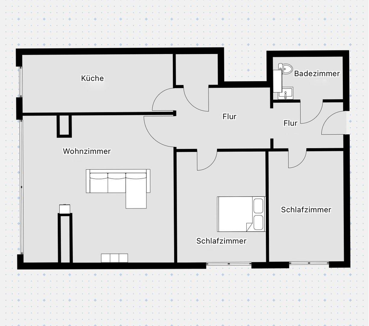 Provisionsfrei !! Renovierte 3-Zimmer-Wohung in Stadtteil Elsen – 33106 Paderborn – Vorschaubild 5