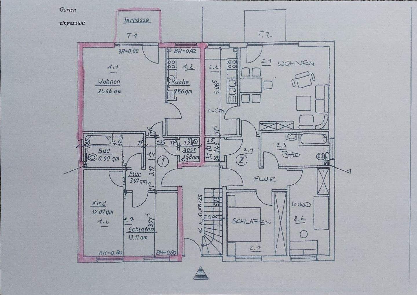 Provisionsfreie 3 Zimmer, Küche, großes Bad, Abstellraum, Terrasse, eingezäunter Garten, Keller, Waschkeller, eigene separate Tiefgarage ! – 12527 Berlin – Vorschaubild 8