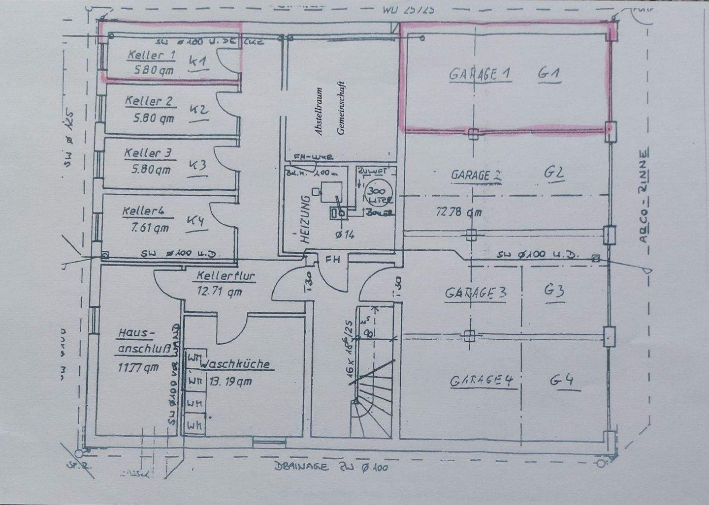 Provisionsfreie 3 Zimmer, Küche, großes Bad, Abstellraum, Terrasse, eingezäunter Garten, Keller, Waschkeller, eigene separate Tiefgarage ! – 12527 Berlin – Vorschaubild 9