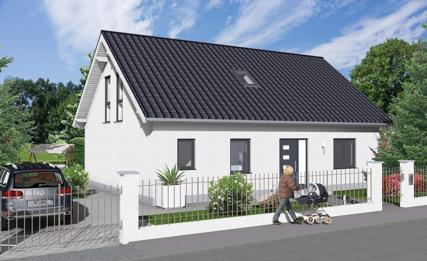 Wartenberg im Alleinauftrag: geplantes Einfamilienhaus ( individuelles Architektenhaus ) – 13059 Berlin – Vorschaubild 4