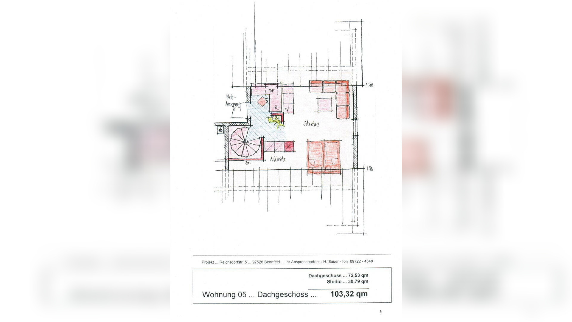 Neuwertige Exclusive/Moderne/Helle Maisonettwohnung 4 Zimmer im Neubaugebiet Sennfeld/Rempertshag – 97526 Sennfeld – Vorschaubild 2