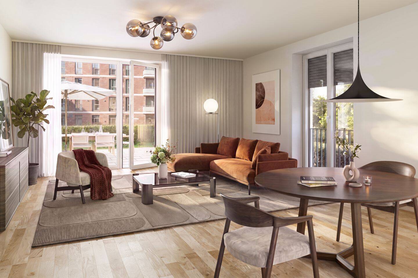OPEN HOUSE Do., 27.8., 17-19 Uhr! In Ottensen zuhause: 3,5 Zimmer Neubauwohnung mit Balkon & Style – 22763 Hamburg – Vorschaubild 2