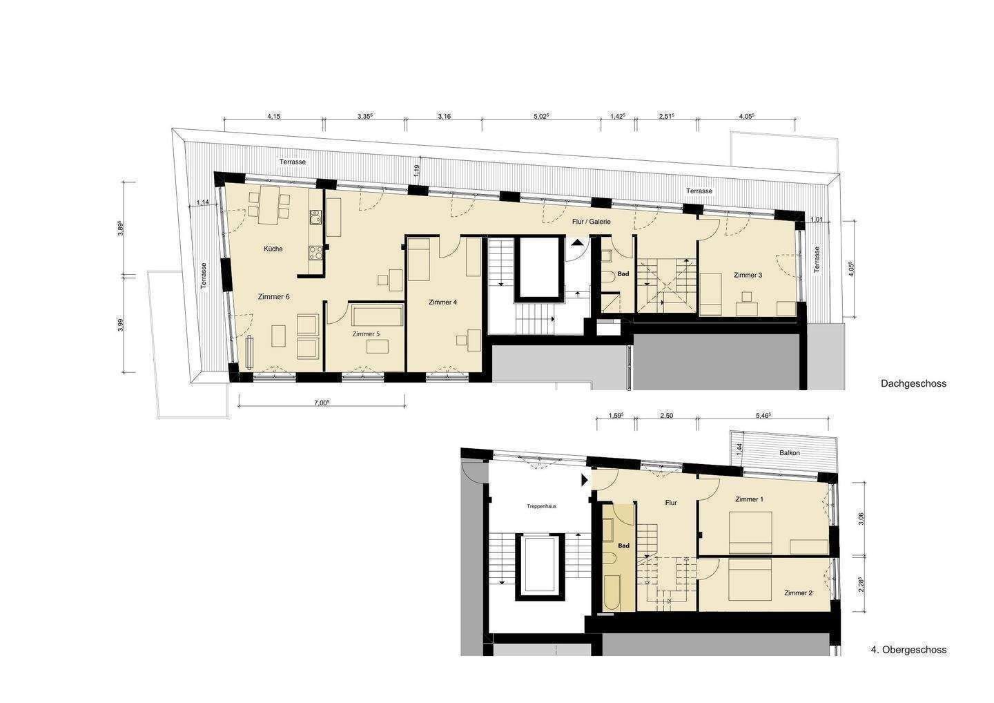 Sonntagsbes. 0172-3261193 / Exklusives Dachgeschoß in sehr gefragter Lage / hohe Räume / Terrasse / Lift / Lichtdurchflutet / weitere Wohnungen – 10243 Berlin – Vorschaubild 2