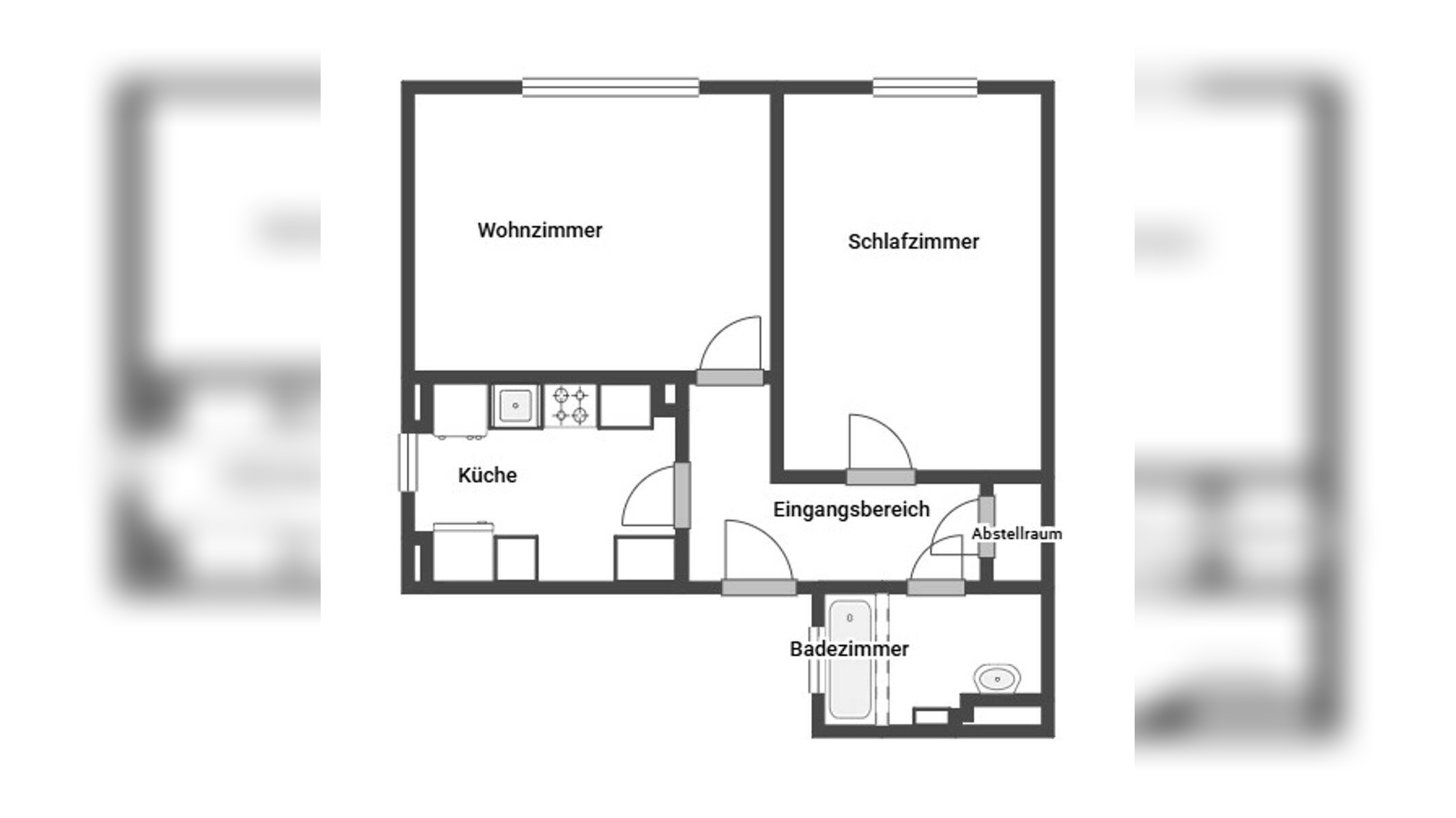 2-Zimmer-Eigentumswohnung in begehrter Lage von Darmstadt-Bessungen – 64285 Darmstadt – Vorschaubild 6