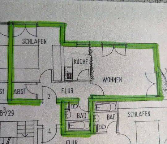 Gepflegte 2-Zimmer-Wohnung mit EBK & TG Stellplatz – 75056 Sulzfeld – Vorschaubild 8