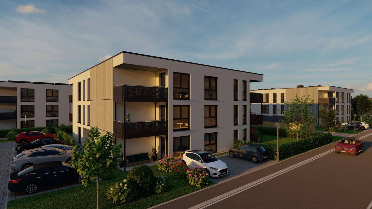Moderne 3. Zimmer-Wohnung zur Miete – Erstbezug – 94447 Plattling – Vorschaubild 2