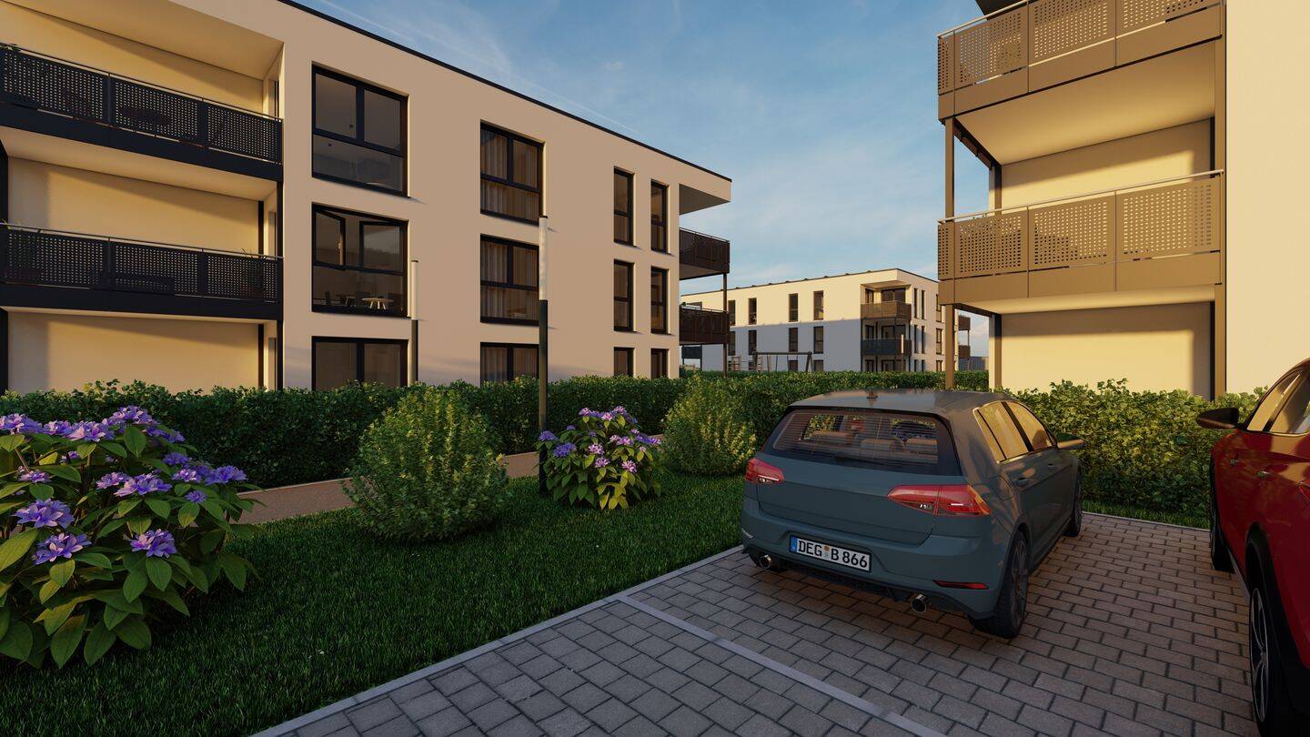 Moderne 3. Zimmer-Wohnung zur Miete – Erstbezug – 94447 Plattling – Vorschaubild 5