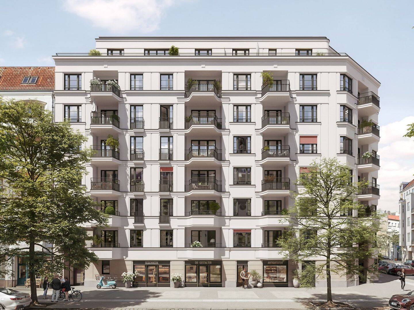 Komfortables Familiendomizil – 4 Zimmer, 2 Bäder, 2 Balkone – 14057 Berlin – Vorschaubild 4