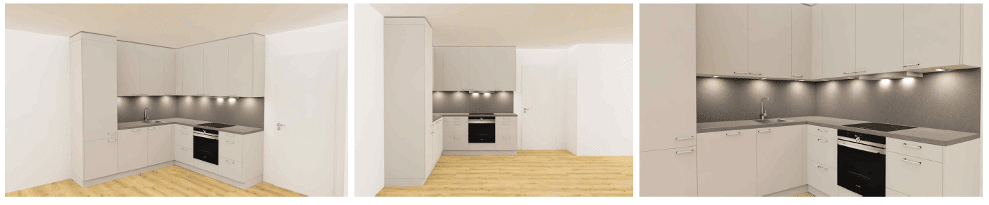 Exklusive 3-Zimmer-Neubauwohnung mit großer Fensterfront, Balkon, Aufzug & Tiefgarage in Lingen – 49809 Lingen (Ems) – Vorschaubild 6
