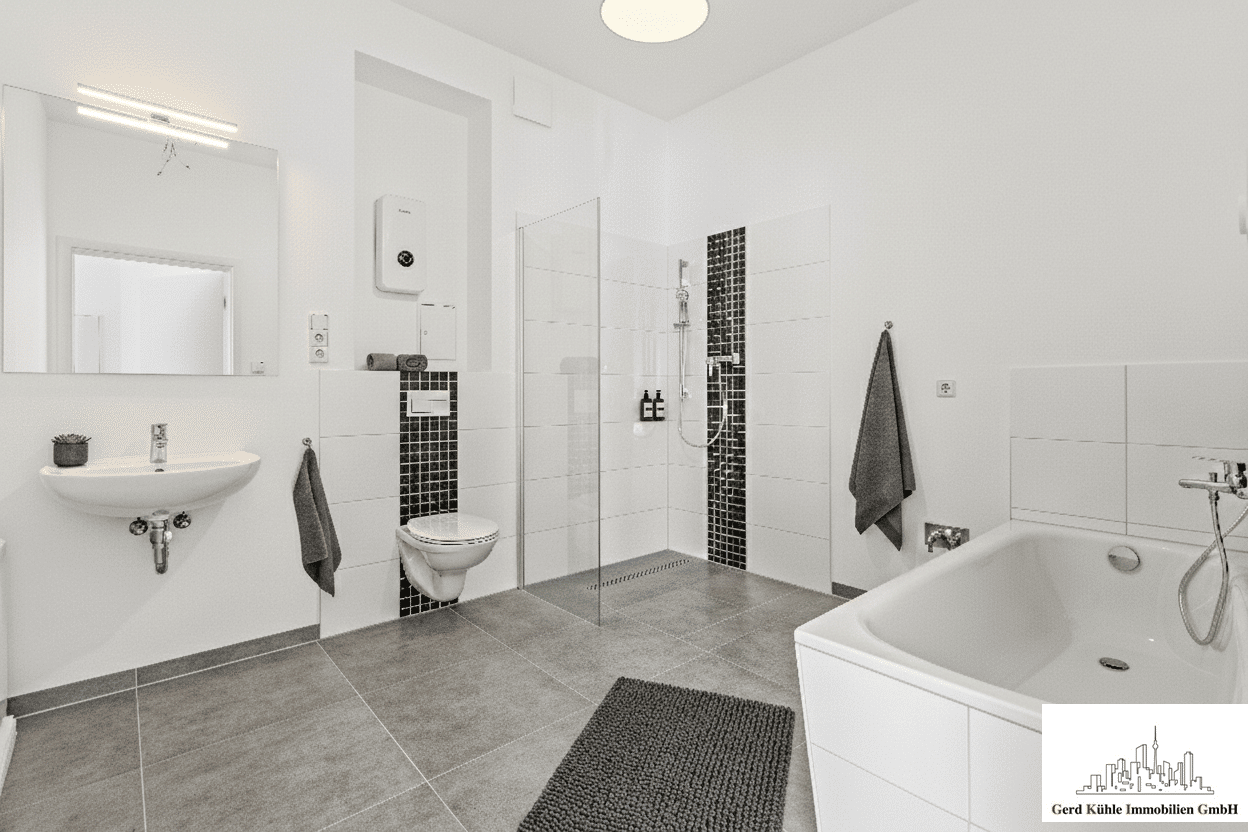 Dachgeschoß zum Sofortbezug / Neubau / Terrasse / hohe Räume / keine Schrägen / 2-3 Zimmer – 10243 Berlin – Vorschaubild 6
