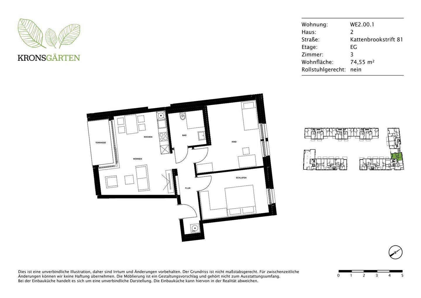 Ihr neues Zuhause in Kronsrode Mitte – 30539 Hannover – Vorschaubild 11