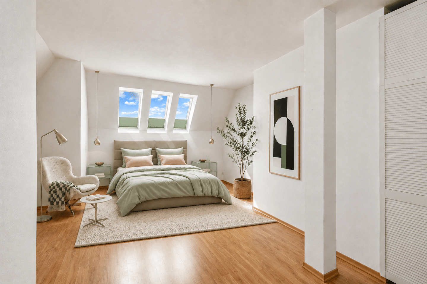 ÜBER DEN DÄCHERN VON TEGEL Loft-Feeling + Aufzug + Terrasse + Kamin – 13507 Berlin – Vorschaubild 10