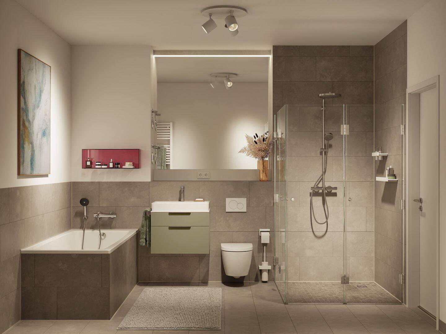 OPEN HOUSE Do., 27.8., 17-19 Uhr! Ottensen: 4 Zimmer, 2 Loggien & urban luxury über den Dächern – 22763 Hamburg – Vorschaubild 11