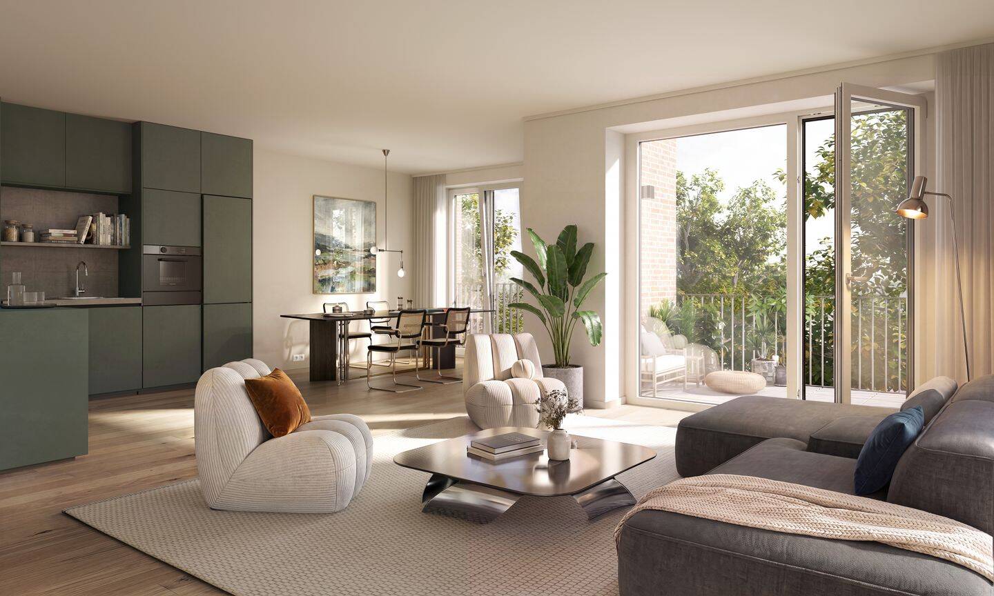 OPEN HOUSE Do., 27.8., 17-19 Uhr! In Ottensen zuhause: 3,5 Zimmer Neubauwohnung mit Balkon & Style – 22763 Hamburg – Vorschaubild 10