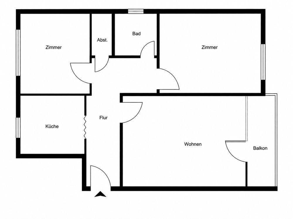 Wohnen in Rahlstedt – gepflegte 3-Zimmer-Wohnung mit sonnigem Balkon – 22149 Hamburg – Vorschaubild 11