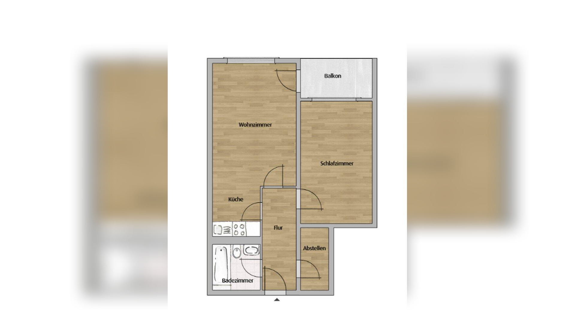 Provisionsfreie 2-Zimmer-Wohnung in Reutlingen – sofort verfügbar – 72766 Reutlingen – Vorschaubild 10