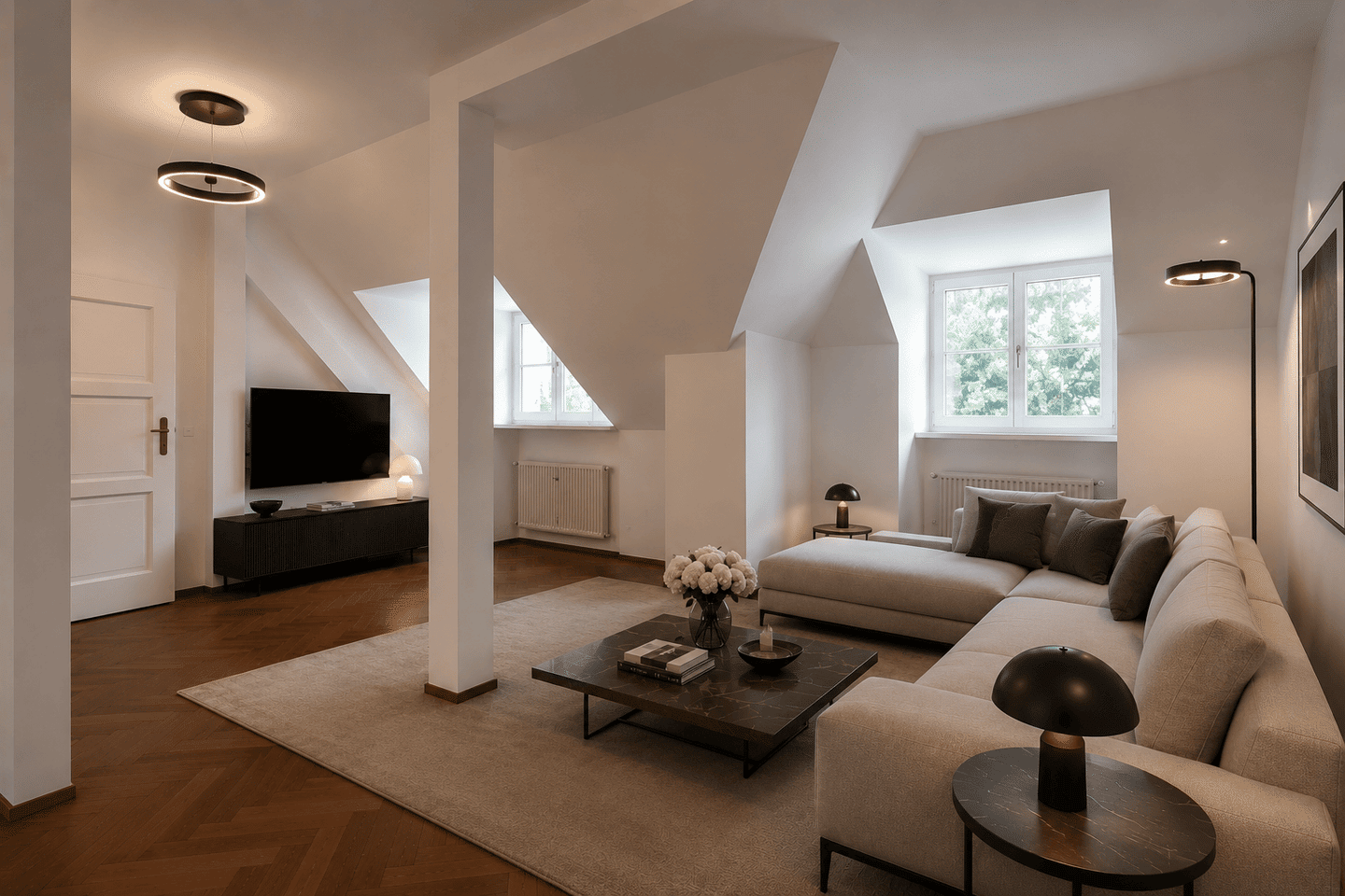 **Historischer Charme über den Dächern Lehels – Denkmalgeschützte Altbauwohnung im Dachgeschoss** – 80538 München – Vorschaubild 3