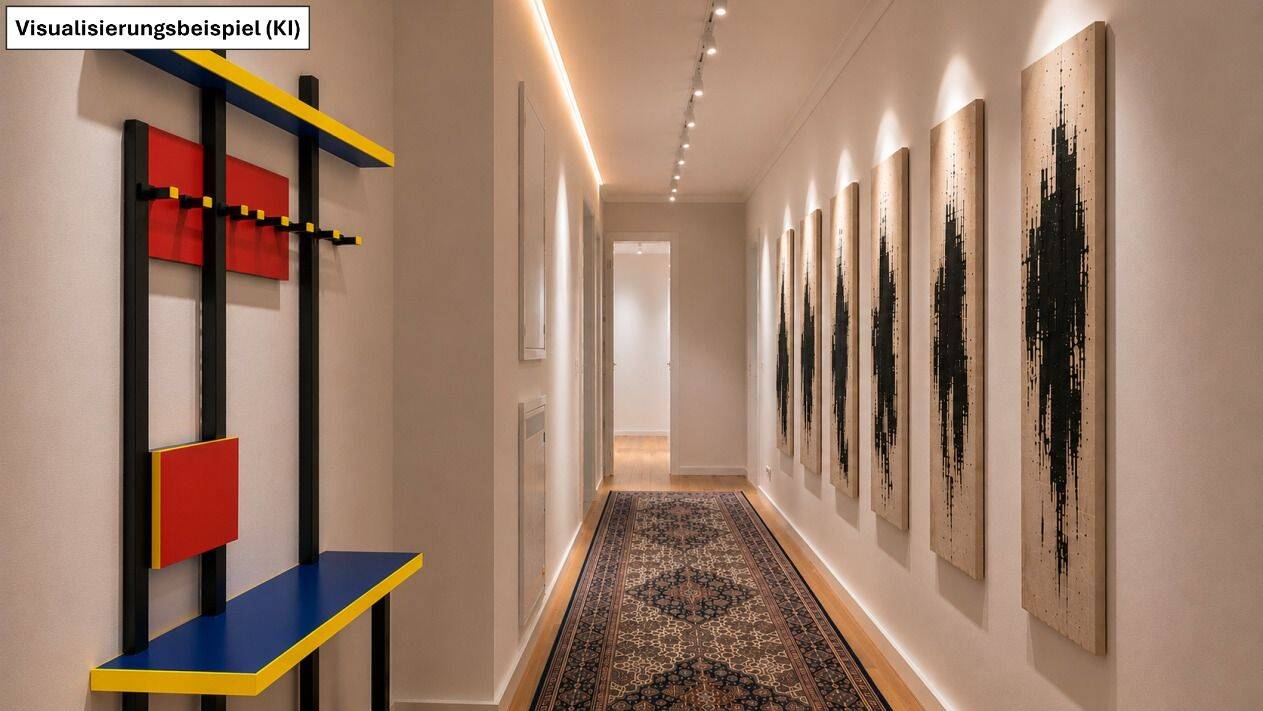 Außergewöhnliche Stadtwohnung im Lehel – Balkon, Aufzug & TG-Stellplatz – 80538 München – Vorschaubild 3