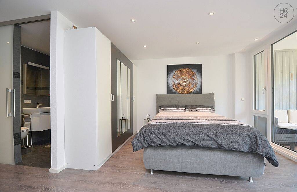 Modern möblierte Wohnung mit Klimaanlage, Internet und TG-Stellplatz in Stuttgart Asemwald – 70599 Stuttgart – Vorschaubild 3