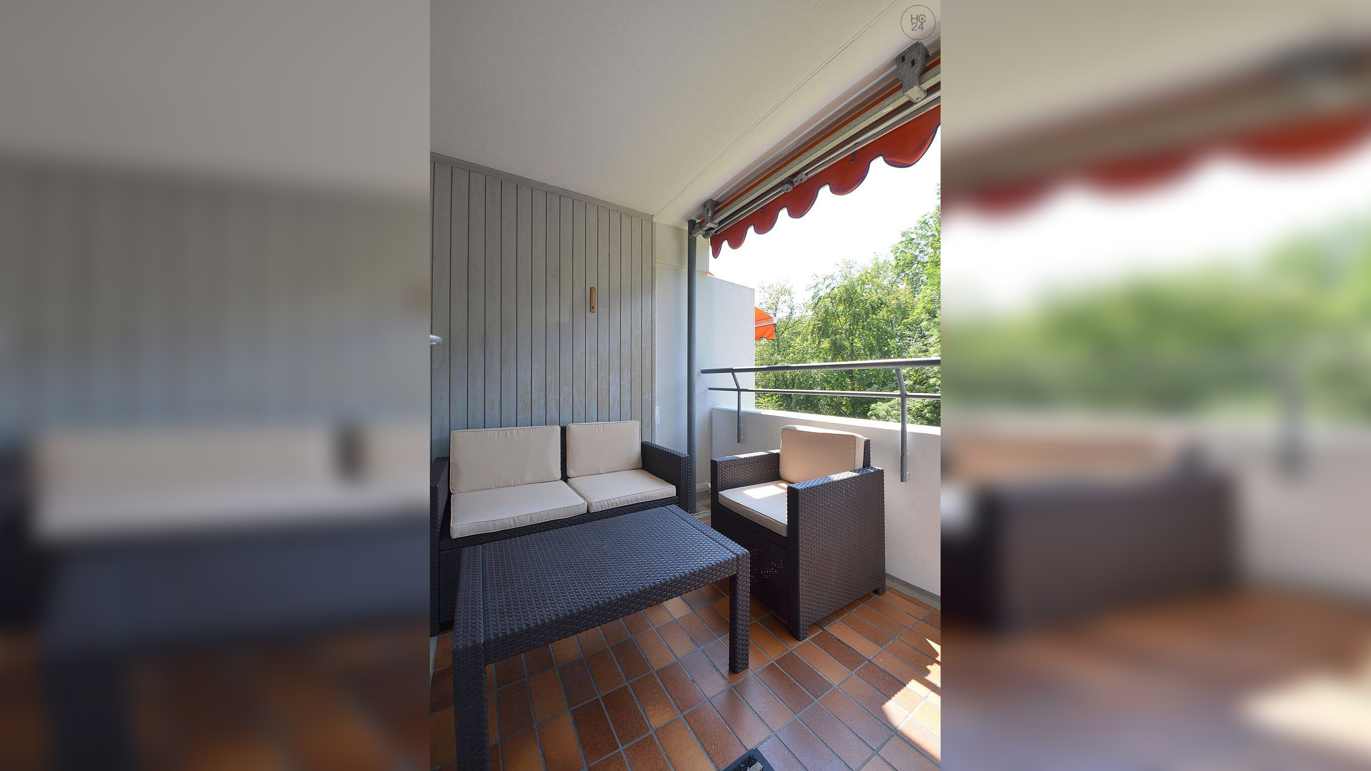 Modern möblierte Wohnung mit Klimaanlage, Internet und TG-Stellplatz in Stuttgart Asemwald – 70599 Stuttgart – Vorschaubild 6