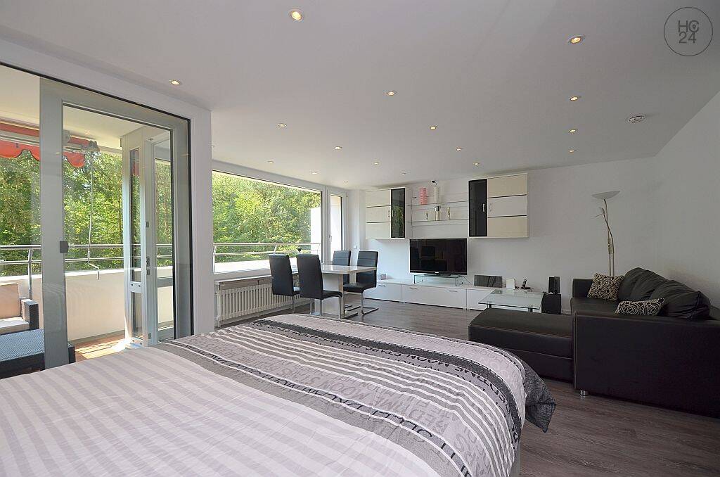 Modern möblierte Wohnung mit Klimaanlage, Internet und TG-Stellplatz in Stuttgart Asemwald – 70599 Stuttgart – Vorschaubild 10